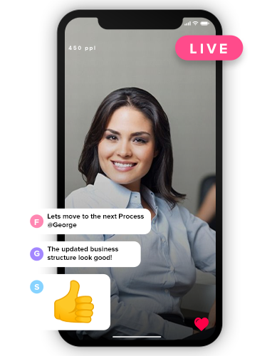 Chat for Live Streaming website & mobile apps
