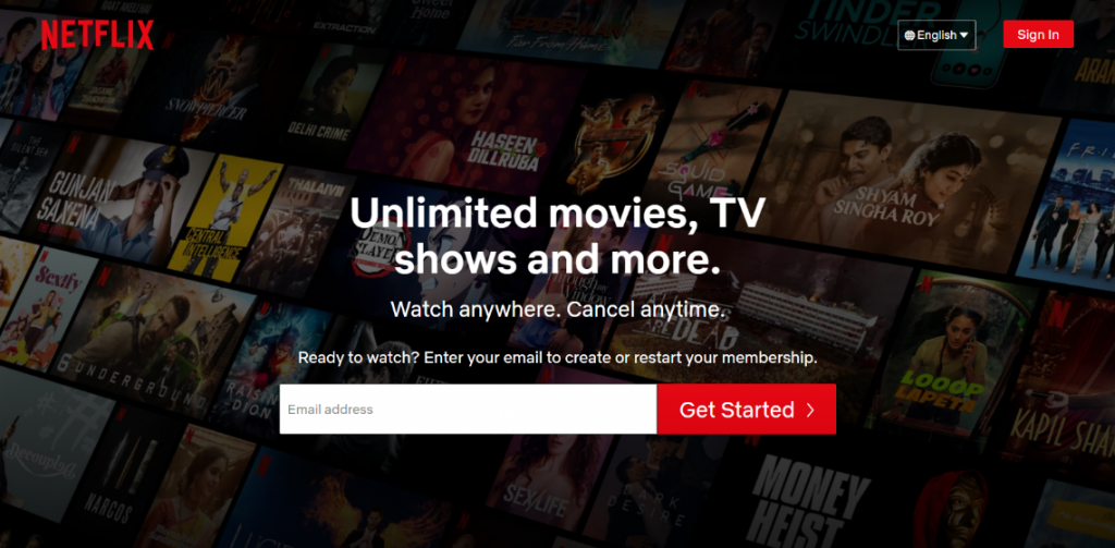 Video streaming service like Netflix